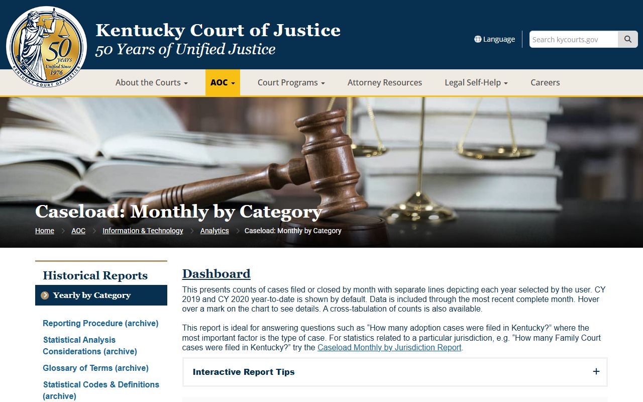 Clay County court dockets KCOJ case category definitions