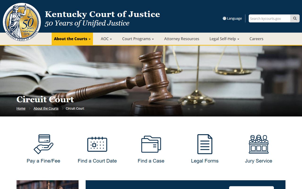 Clay County divorce records through Kentucky Circuit Court jurisdiction